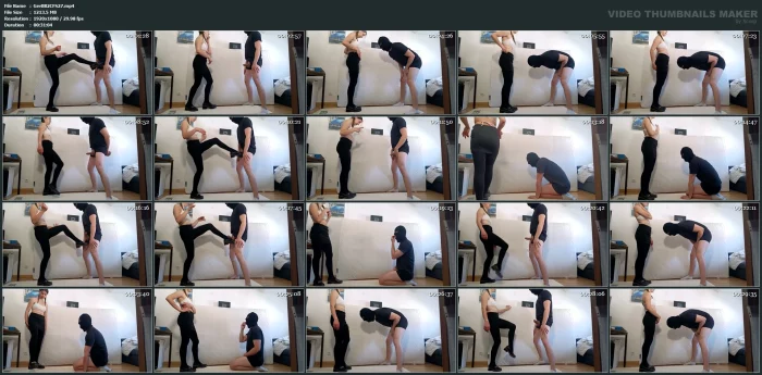 Hard Ballbusting In Leather Shoes 30Min - GERMAN BALLS BUSTED - MP4