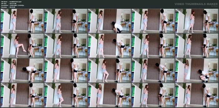 Heies Oben Ohne Ballbusting - GERMAN BALLS BUSTED - MP4