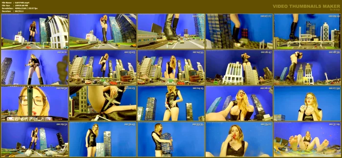 Destroy All Goddesses Part 2 Act 1 Ashley Lane Giantess Sfx Crush - MEDIA IMPACT CUSTOMS - MP4