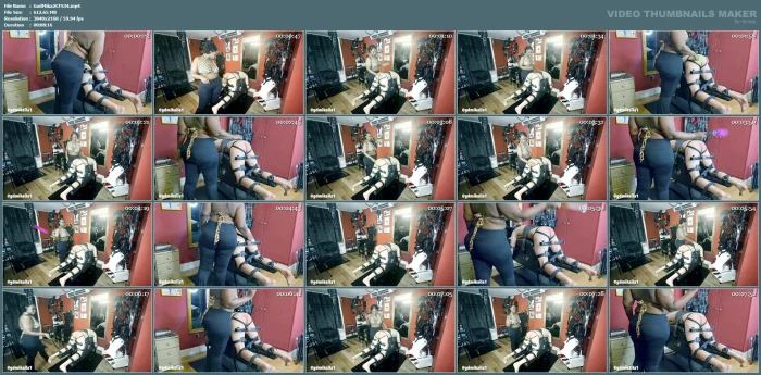 Strapped and Spanked - GODDESS MIKAILA / GDMIKAILA - MP4