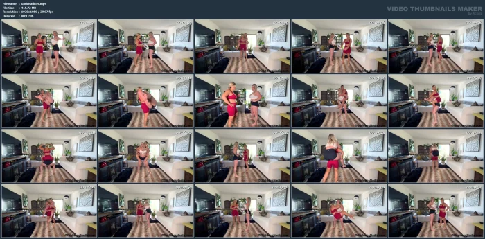 Sydney Thunder - Sydney Lifts Nadia - Lift And Carry - GODDESSNADIA - MP4