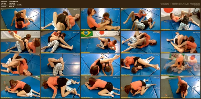 6'2' Gail I's An Office Secretary But Has Defeated All Of Her Boyfriends In The Past - GRAPPLINGGIRLS - MP4