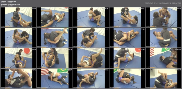 6'2' Mma Fighter Mathilda Takes On A Smaller Male - GRAPPLINGGIRLS - MP4