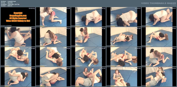 6'3' Basketball Player Whisky Vs 230 Pound BBW Cici - GRAPPLINGGIRLS - MP4