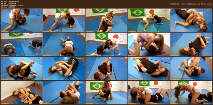 Elite Athlete And Multiple Bjj Title Holder Rebecca - GRAPPLINGGIRLS - MP4