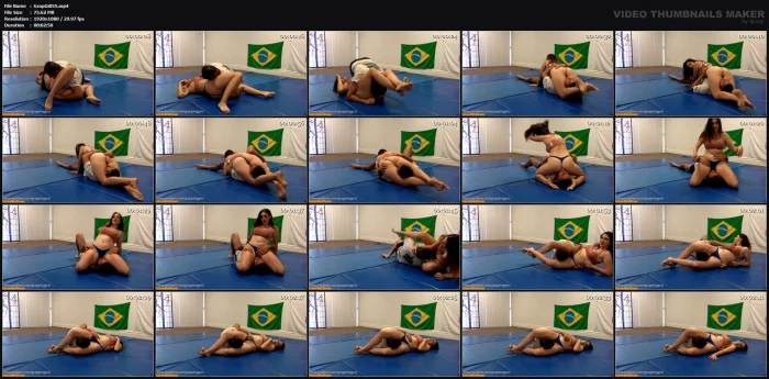 Highlights From Erotic Private Session With Valentina Belluci - GRAPPLINGGIRLS - MP4