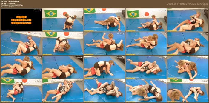 Riot Vs Bodybuilder Part1 - GRAPPLINGGIRLS - MP4