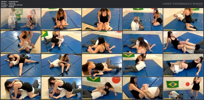 Stepfathe Rdefeated - GRAPPLINGGIRLS - MP4