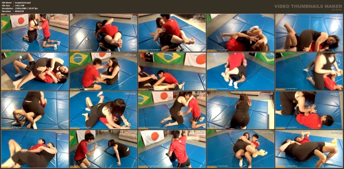 Weight Difference Part 2 - GRAPPLINGGIRLS - MP4
