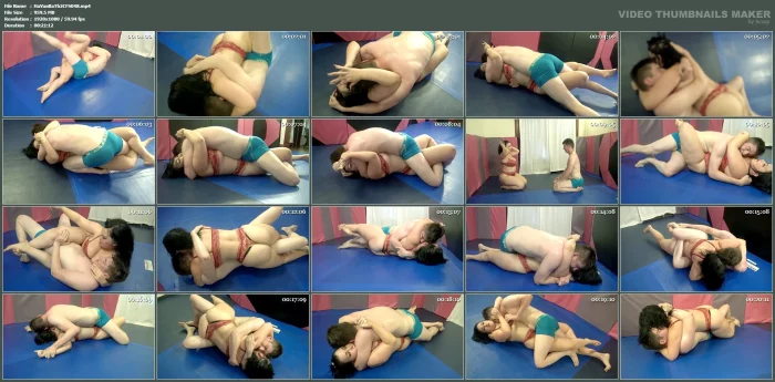 Milah Romanov Vs Hanz Battle Of The Body Constrictors - HANZ VANDERKILL'S BATTLE THEATRE - MP4