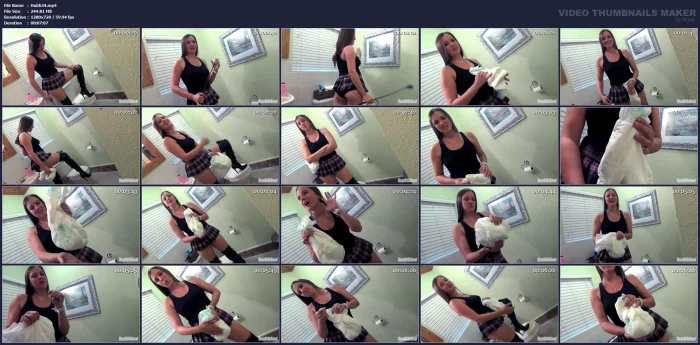 Becky Forces You To Soak Your Diaper - HUBBIES - MP4