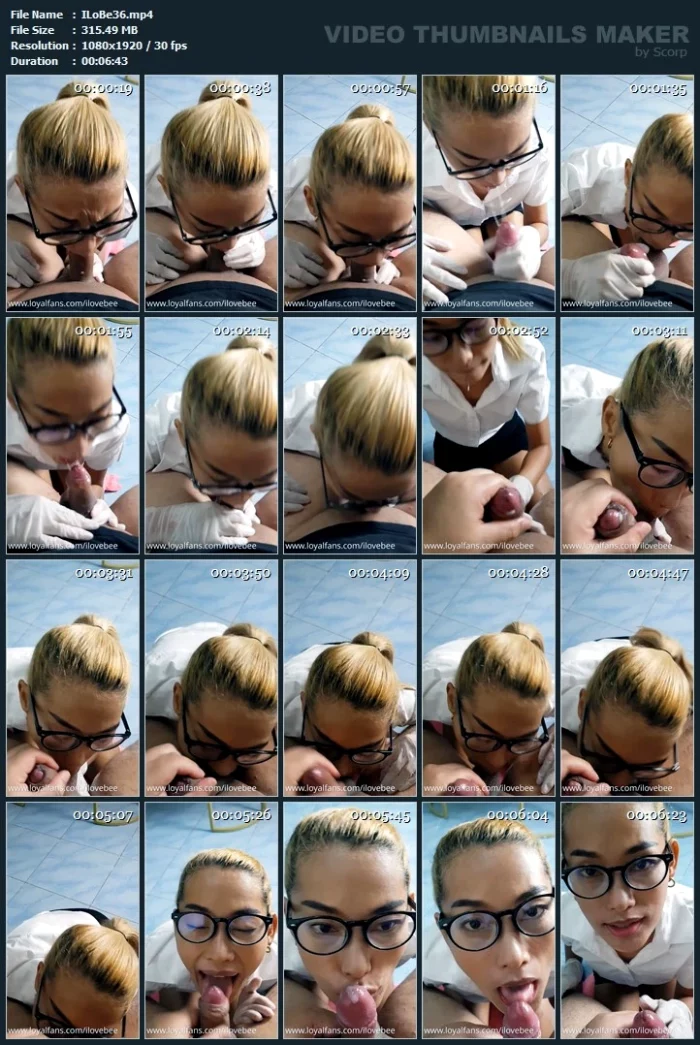 Let Me Check Your Sperm Count - ILOVEBEE / LOVELY THAI ANGEL - MP4