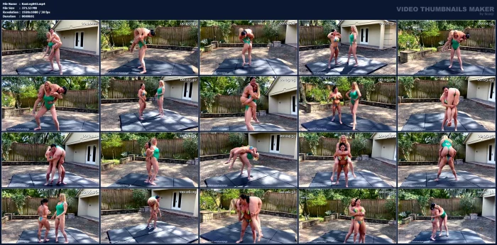 Kandy And Amazon Nikkis' Very First Lift And Carry - KANDY LEGS - MP4