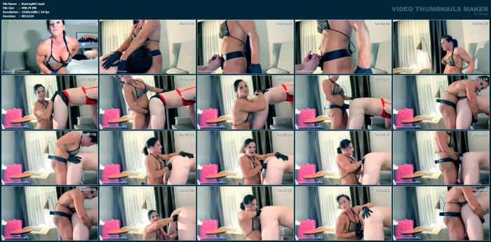 Kandy Takes Another Man And Turns Him Into Her Bitch And Calls Him Diana - KANDY LEGS - MP4