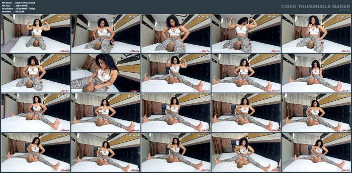 Sat Over My Idiot Slave Girl - KARINA CRUEL FETISH VIDEOS - MP4