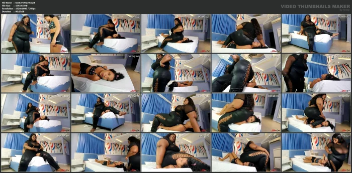 Squashed By Thamy Huge Ass In Her Body - KARINA CRUEL FETISH VIDEOS - MP4