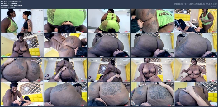 Thayzinha Squashed Under BBW Ass - KARINA CRUEL FETISH VIDEOS - MP4