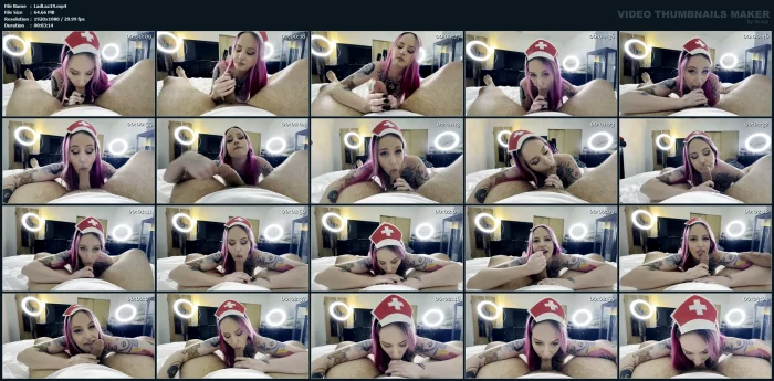 Hello Nurse POV Blowjob - LADY LAZARUS / LADYLAZ - MP4