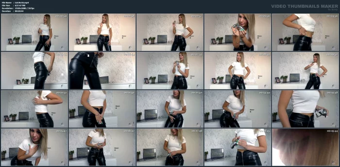Mail Timer Chastity Fuckover - English Version - LIZZ LA REIGN - MP4