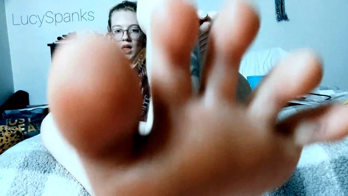 Dirty Sock Freak JOI - LUCY SPANKS - MP4