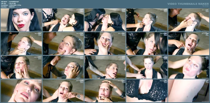 Lesbian Faceslapping Domination - Ms - LUXURIOUS SINS / BDSM STUDIO LUX - MP4