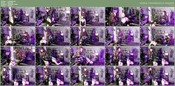 Lesbian Latex Domination And Boot Worship - Lara Vixette And Maya Poison - LUXURIOUS SINS / BDSM STUDIO LUX - MP4