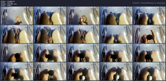 Miss Electra Indulges Herself On The Crystal Chair - LUXURIOUS SINS / BDSM STUDIO LUX - MP4