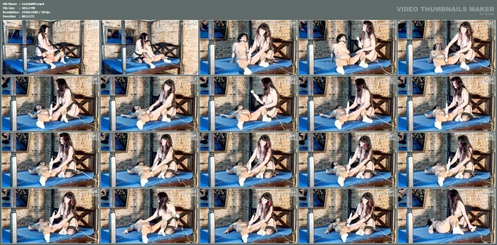 Mistress Edges Her Femme Sub To Orgasm - LUXURIOUS SINS / BDSM STUDIO LUX - MP4