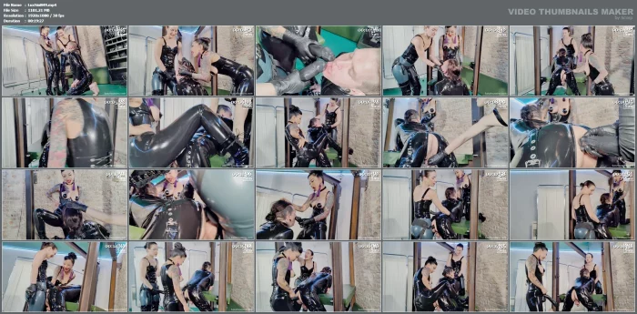 Pegging And Strap-On Training - Mistress Youko, Miss Flora And Maz Morbid - LUXURIOUS SINS / BDSM STUDIO LUX - MP4