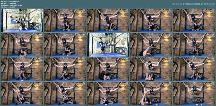 Spreadeagle Suspension Bondage And Bound Orgasm With Elise Graves & Jewelryandfire - LUXURIOUS SINS / BDSM STUDIO LUX - MP4