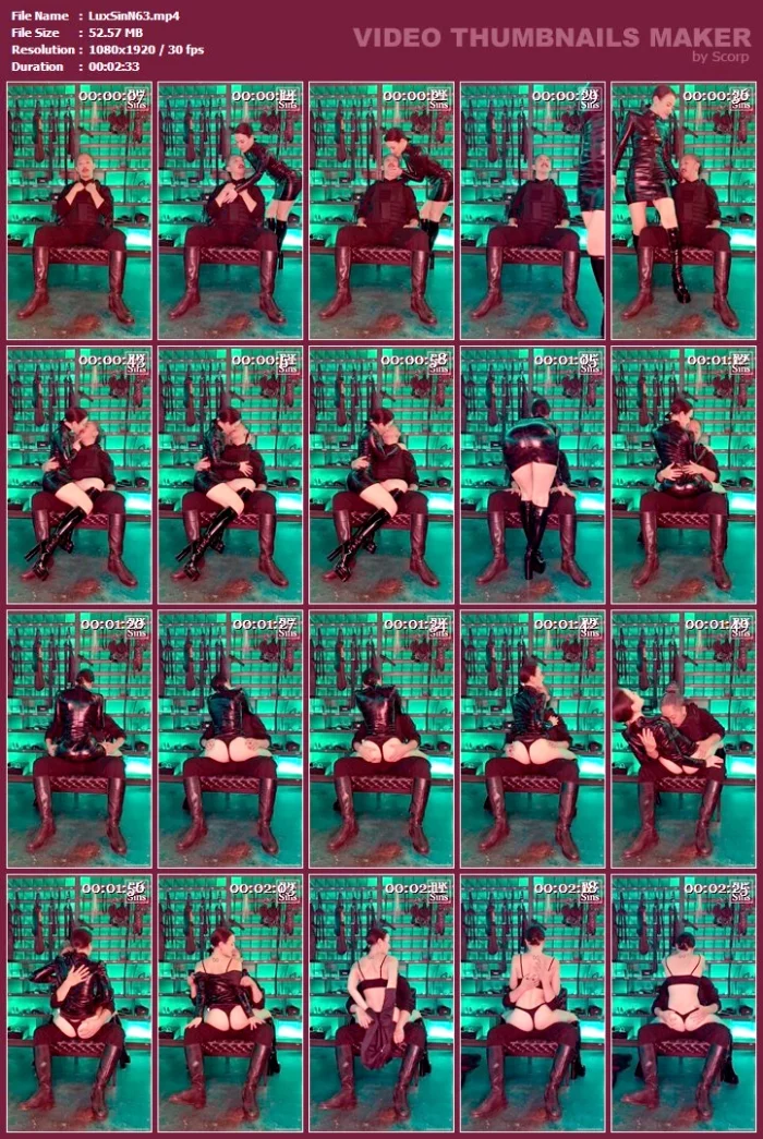 Steel Room Sensuality With Miss Flora And Ron Hades - LUXURIOUS SINS / BDSM STUDIO LUX - MP4