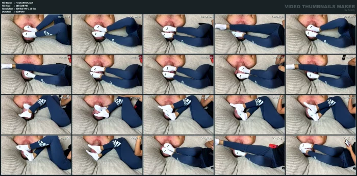 My Human Foot Rest For The Night (part 1 - White Socks) - Chilling Series - MEAN ASIAN WIFE - MP4