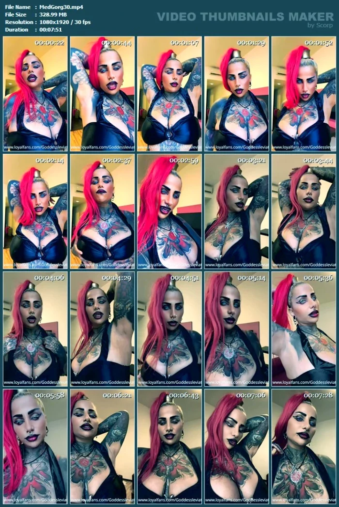 I Want To Kneel On Your Knees - MEDUSA GORGONS / GODDESS LEVIATHAN MEDUSA / THE SORCERESS - MP4