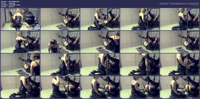 Anal Training Bondage - MEESTERES TIRZA / KIKI KOETSENRUIJTER / MISTRESS TIRZA - MP4