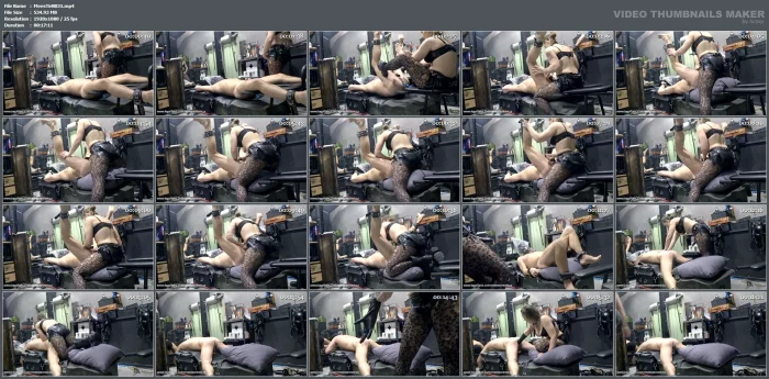 Anal Training Dildo Fucking Stretching Ass - MEESTERES TIRZA / KIKI KOETSENRUIJTER / MISTRESS TIRZA - MP4