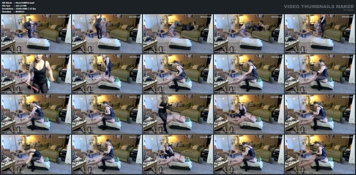 Ass Slapping And Whipping - MEESTERES TIRZA / KIKI KOETSENRUIJTER / MISTRESS TIRZA - MP4