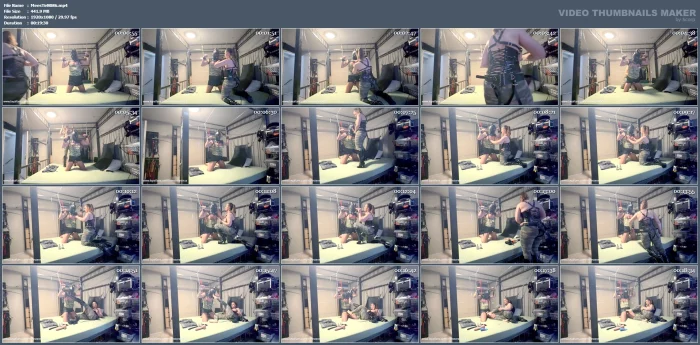 Bondage Female Domination Nipple Play Foot Play Anal Dildo Sucking CBT - MEESTERES TIRZA / KIKI KOETSENRUIJTER / MISTRESS TIRZA - MP4