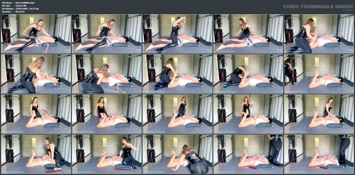 Bondage Rope Whipping Female Domination Bdsm - MEESTERES TIRZA / KIKI KOETSENRUIJTER / MISTRESS TIRZA - MP4