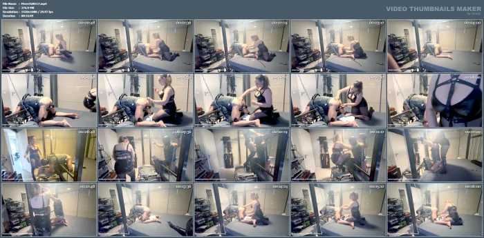 CBT Bondage Deeptroath Waxing Female Domination - MEESTERES TIRZA / KIKI KOETSENRUIJTER / MISTRESS TIRZA - MP4