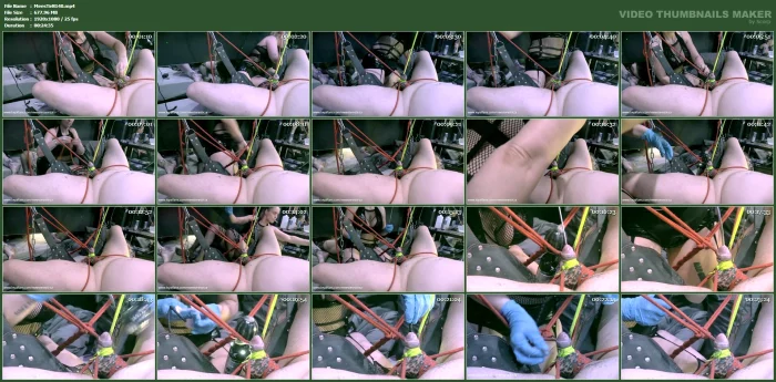 CBT Rope Waxing Sounding Electro Massager - MEESTERES TIRZA / KIKI KOETSENRUIJTER / MISTRESS TIRZA - MP4