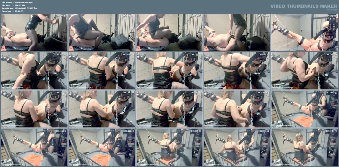 Dildo Fucking Big Dildo Submissive Slutboy - MEESTERES TIRZA / KIKI KOETSENRUIJTER / MISTRESS TIRZA - MP4