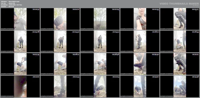 Dildo Fucking Outdoor Whipping Female Domination - MEESTERES TIRZA / KIKI KOETSENRUIJTER / MISTRESS TIRZA - MP4