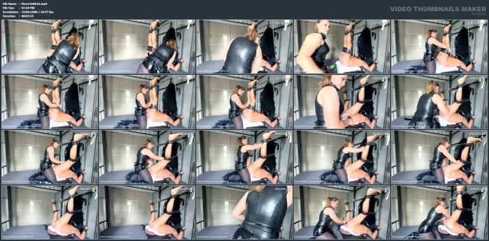 Dildo Fucking Pegging But Plug - MEESTERES TIRZA / KIKI KOETSENRUIJTER / MISTRESS TIRZA - MP4