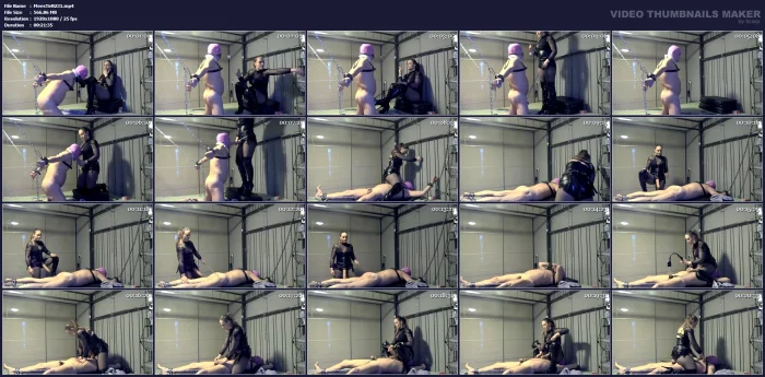 Dildo Sucking Whipping CBT Training - MEESTERES TIRZA / KIKI KOETSENRUIJTER / MISTRESS TIRZA - MP4