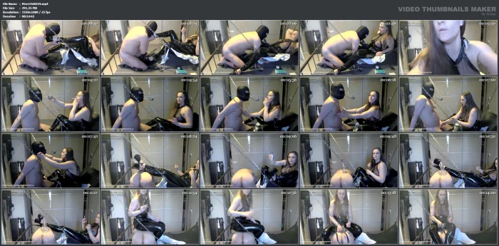 Human Forniture Nipple Play - MEESTERES TIRZA / KIKI KOETSENRUIJTER / MISTRESS TIRZA - MP4