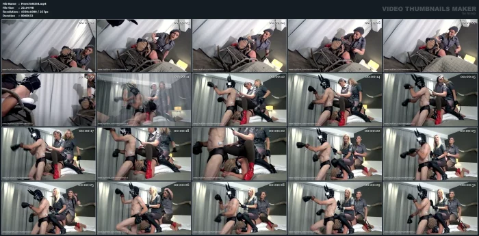 Pony Play Double Dom Long Version - MEESTERES TIRZA / KIKI KOETSENRUIJTER / MISTRESS TIRZA - MP4