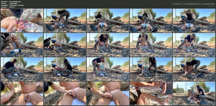 Promo Used Outdoor By Mistress Tirza CBT Dick Slapping Domination Anal Humiliation - MEESTERES TIRZA / KIKI KOETSENRUIJTER / MISTRESS TIRZA - MP4