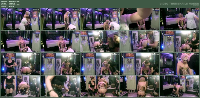 Roll Play CBT Dildo Sucking Submissive Slave Training - MEESTERES TIRZA / KIKI KOETSENRUIJTER / MISTRESS TIRZA - MP4