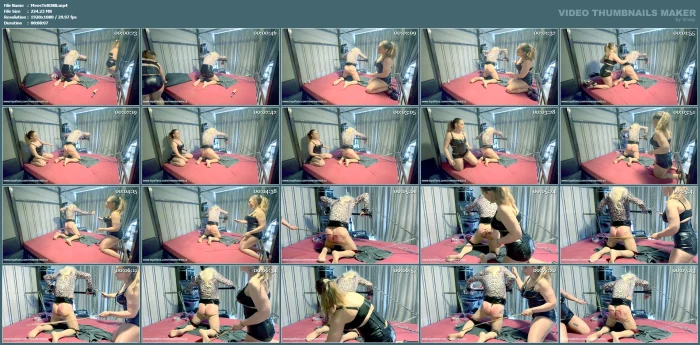 Sissy Slut Training Classic Caning Bondage Female Domination - MEESTERES TIRZA / KIKI KOETSENRUIJTER / MISTRESS TIRZA - MP4