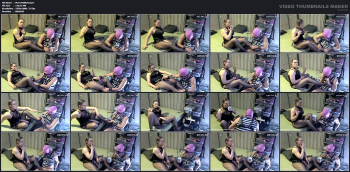 Smoking Human Ashtray - MEESTERES TIRZA / KIKI KOETSENRUIJTER / MISTRESS TIRZA - MP4
